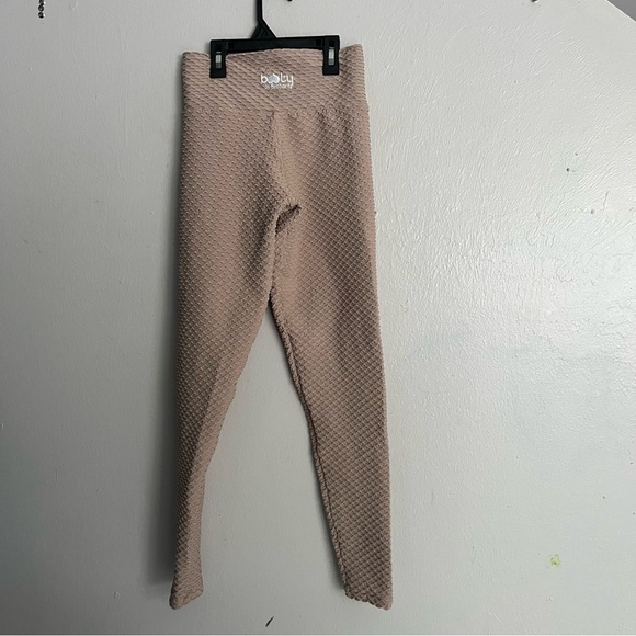 Booty by Brabants Brown Leggings Sleek Form-Fitting Croco Size Small-Large - Picture 6 of 12